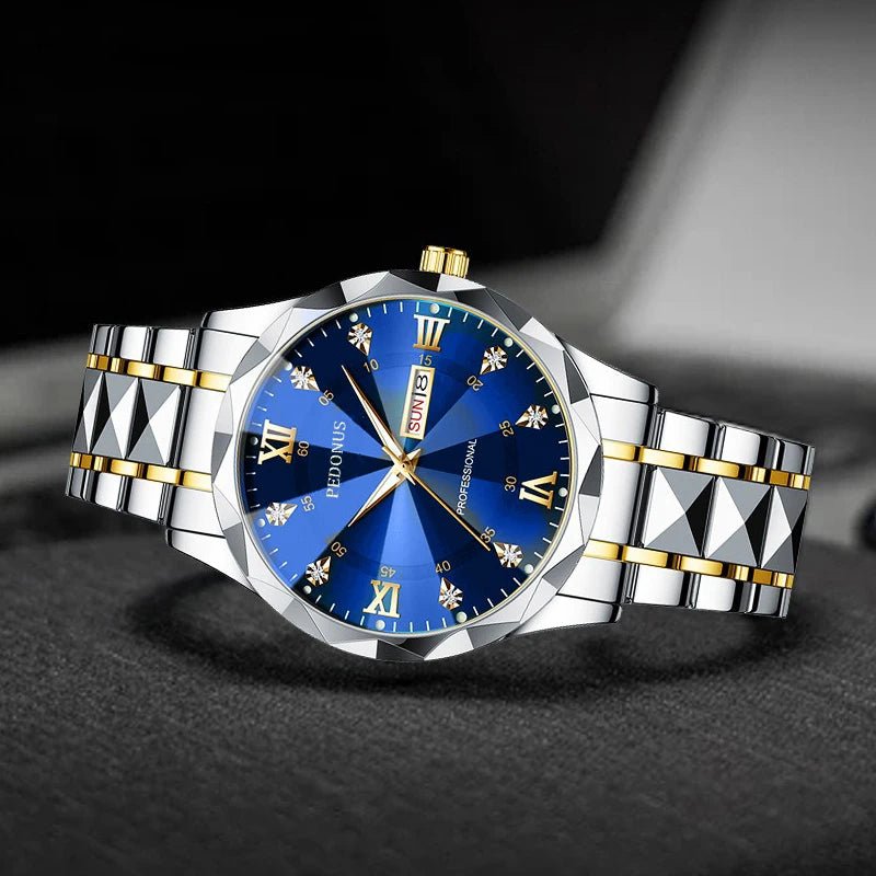 Montre Étanche Luxe Homme Date Calendrier - Quartz Business Mode - FoytiShop