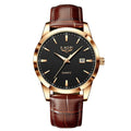 Montre haut de gamme de luxe militaire Montre à Quartz pour hommes mode cuir étanche sport chronographe - FoytiShop