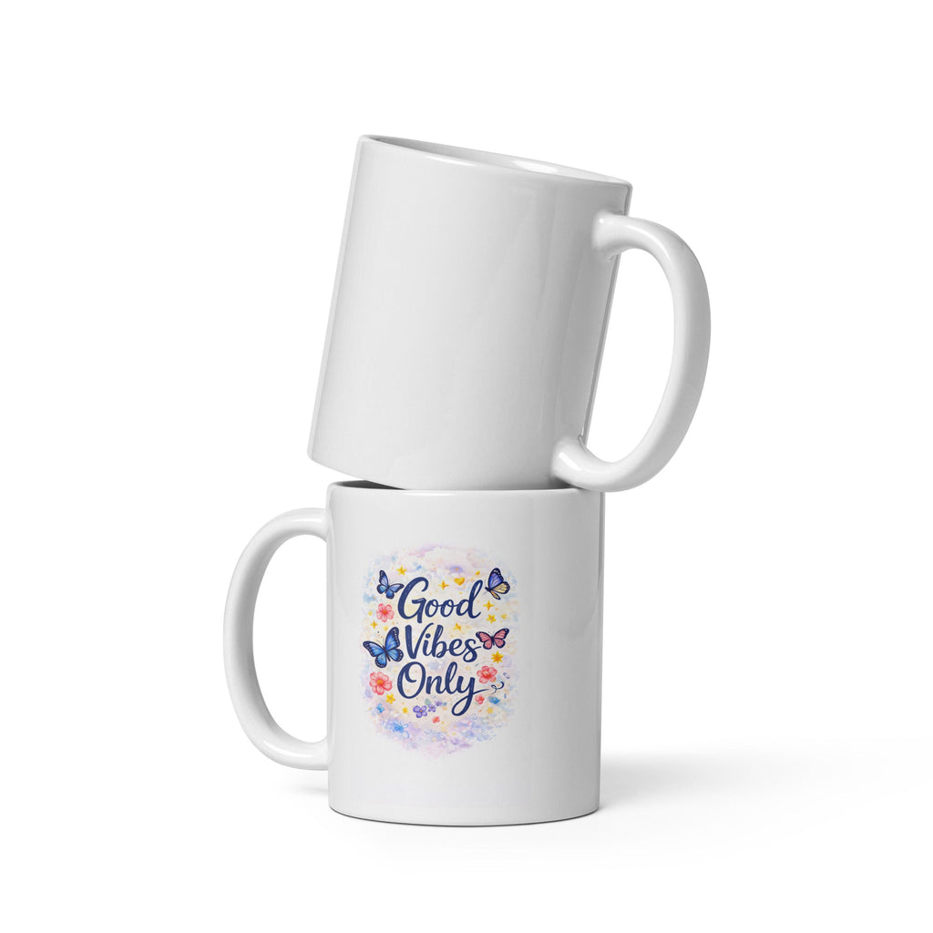 Mug Blanc Brillant en Céramique Premium - FoytiShop