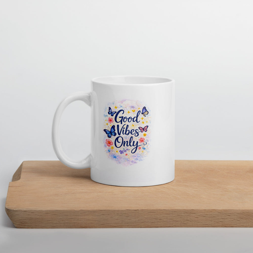 Mug Blanc Brillant en Céramique Premium - FoytiShop