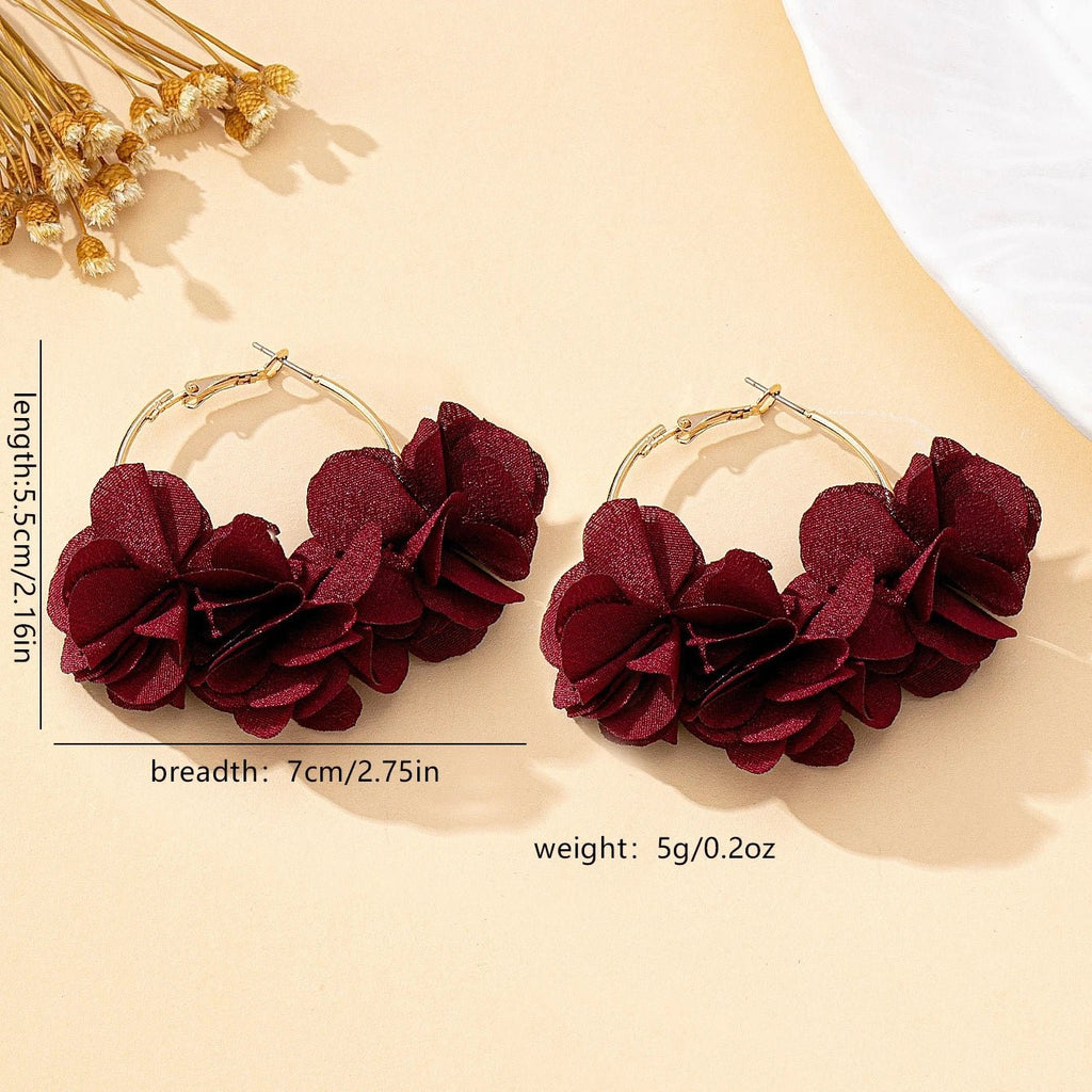 💎 Paire de Boucles d'Oreilles Créoles Mode Femme - Style Tendance - FoytiShop