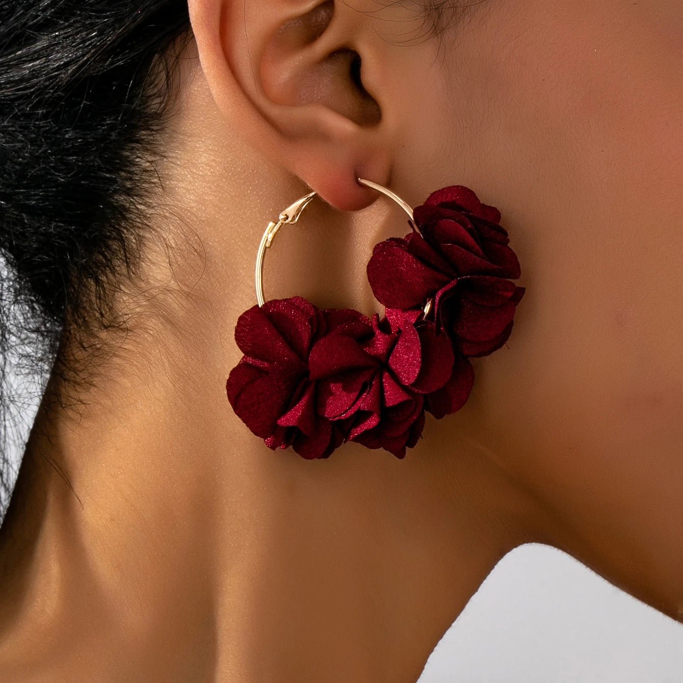 💎 Paire de Boucles d'Oreilles Créoles Mode Femme - Style Tendance - FoytiShop