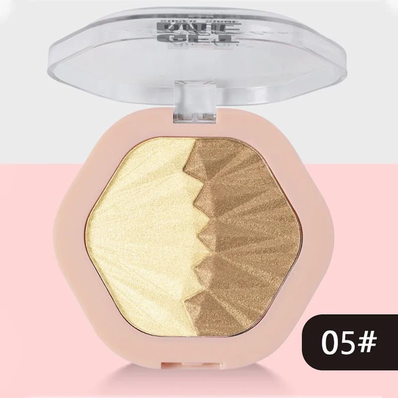 Palette blush & contour crème 2 en 1 – Scintillant, longue tenue - FoytiShop