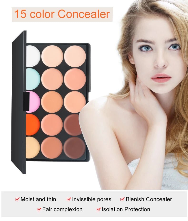 Palette Correcteur 15 Couleurs - FoytiShop