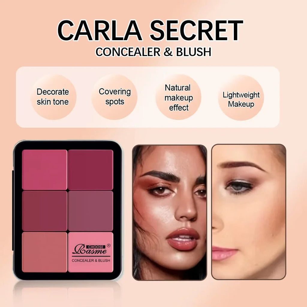 Palette correcteur, blush & contour 12 couleurs – Mat & surbrillance - FoytiShop