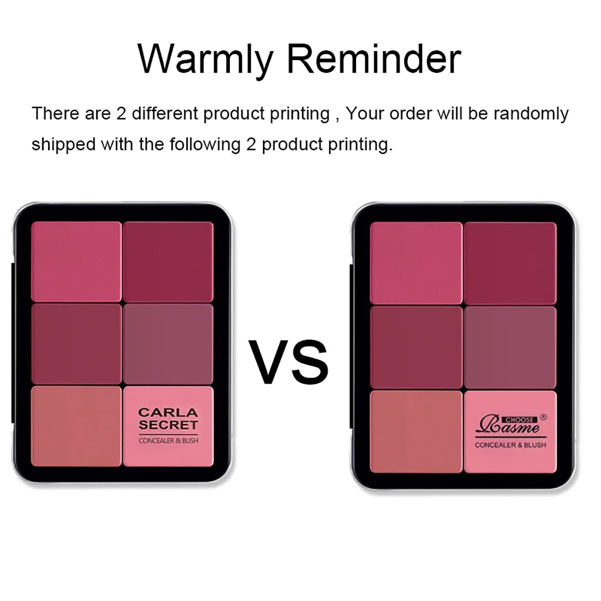 Palette correcteur, blush & contour 12 couleurs – Mat & surbrillance - FoytiShop