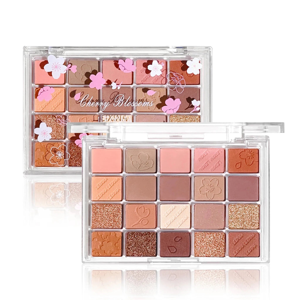 Palette fards à paupières 20 couleurs – Brillant & mat, longue durée - FoytiShop
