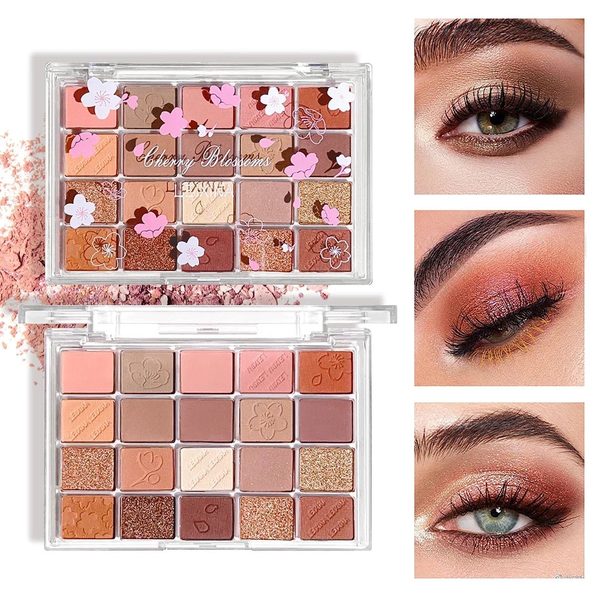 Palette fards à paupières 20 couleurs – Brillant & mat, longue durée - FoytiShop