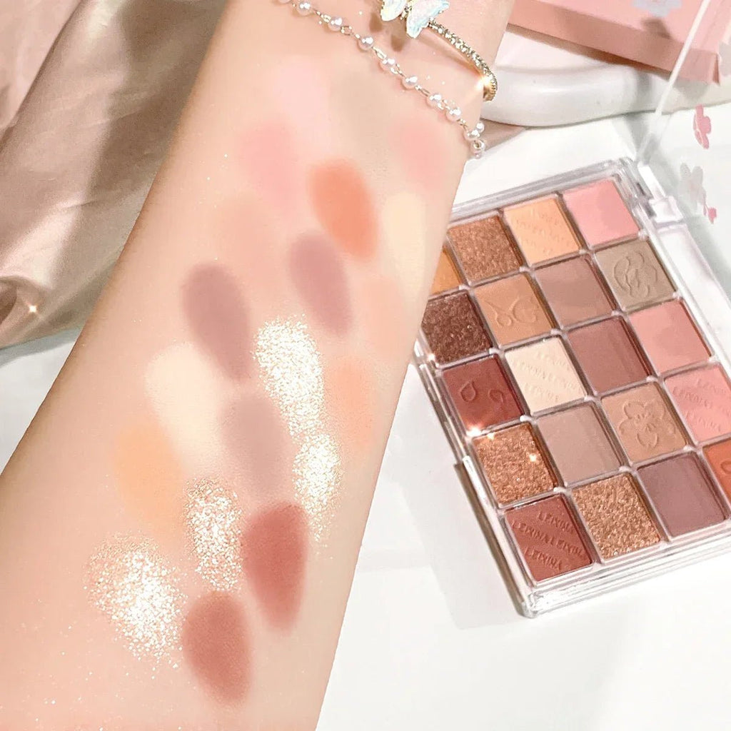 Palette fards à paupières 20 couleurs – Brillant & mat, longue durée - FoytiShop