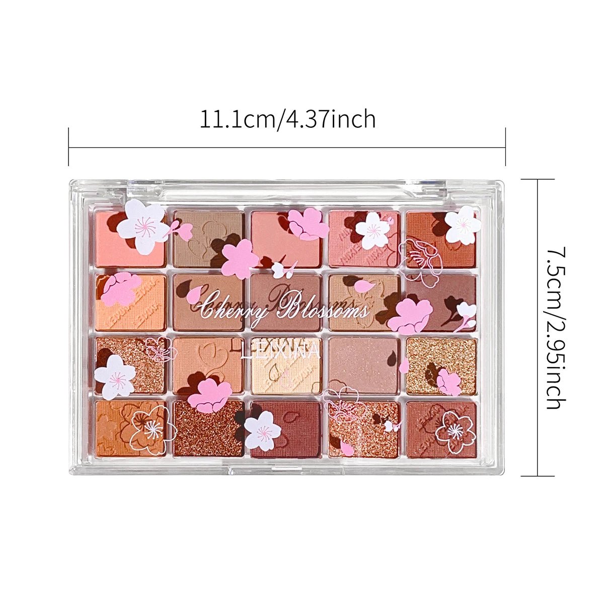 Palette fards à paupières 20 couleurs – Brillant & mat, longue durée - FoytiShop