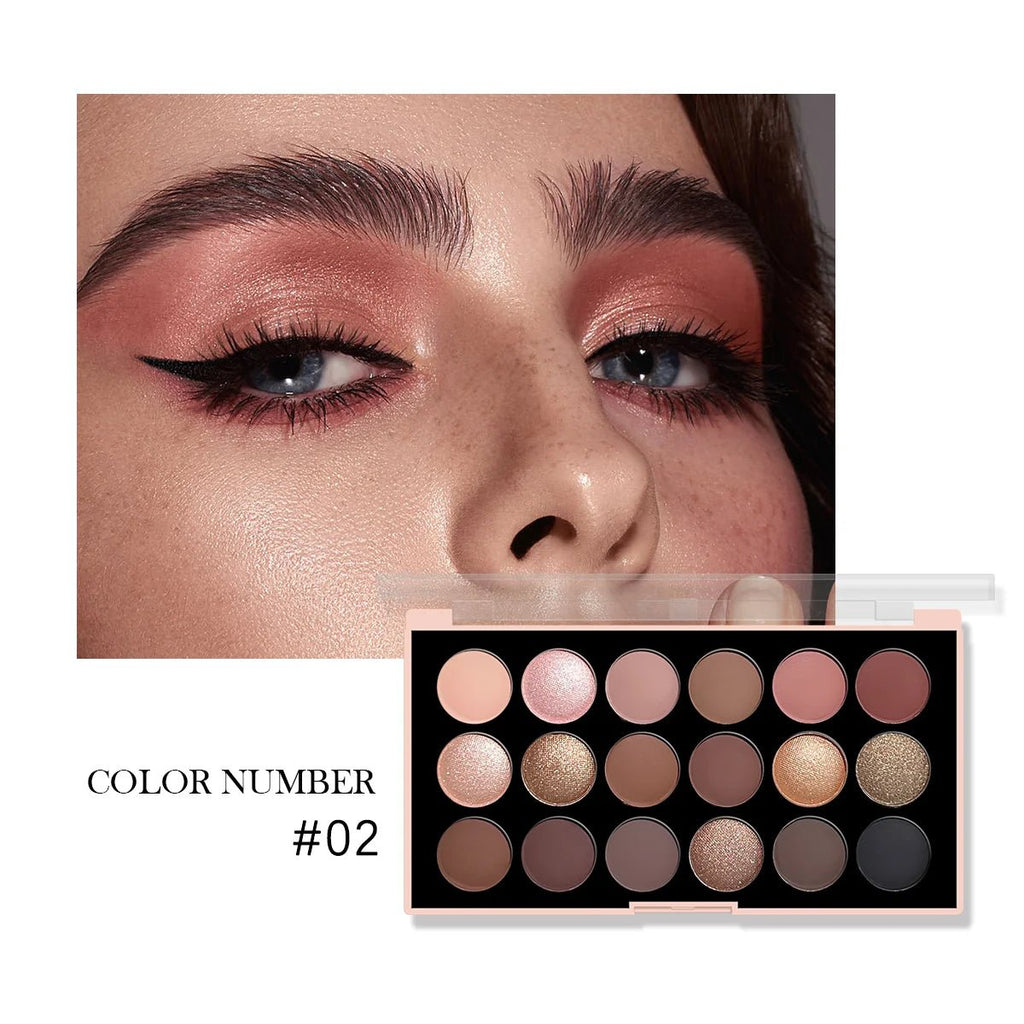 Palette Fards Paupières 18 Couleurs - FoytiShop