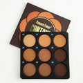 Palette fond de teint bronze 9 couleurs – Contour, correcteur & mat - FoytiShop