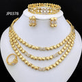 Parure Dorée Royale — Collier & Boucles Prestige - FoytiShop