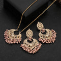 Parure Fleur Dorée — Collier & Boucles Délicates - FoytiShop