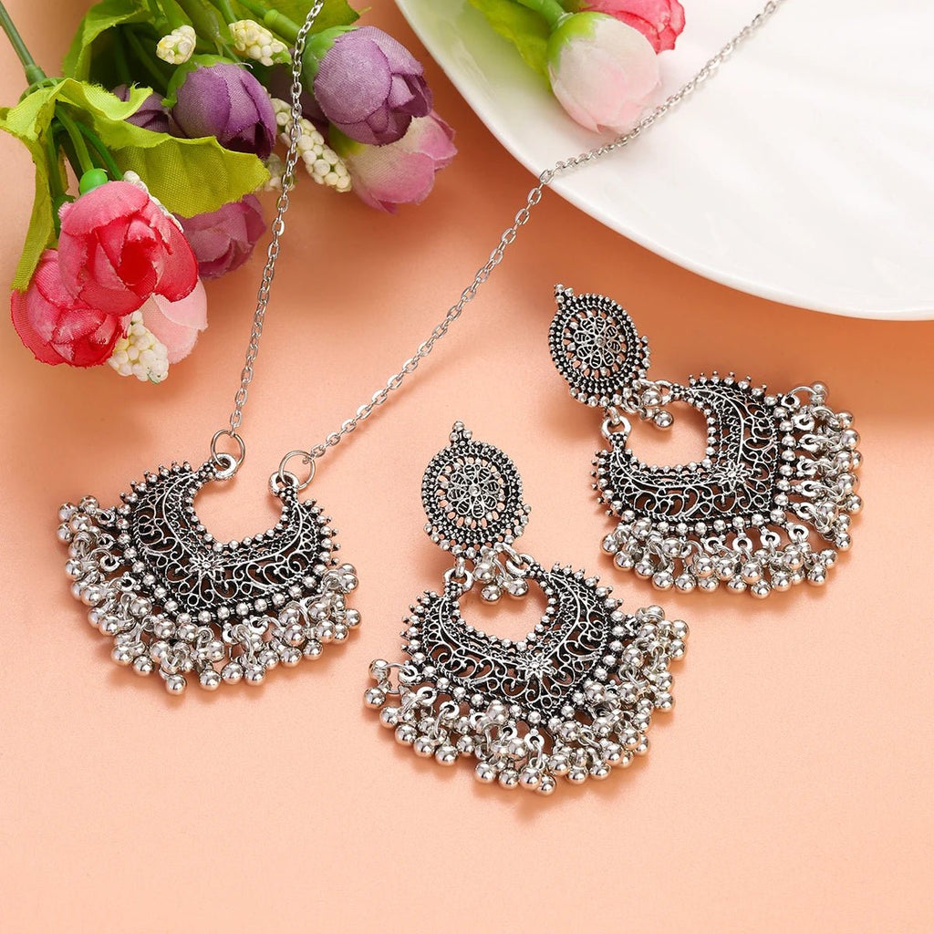 Parure Fleur Dorée — Collier & Boucles Délicates - FoytiShop