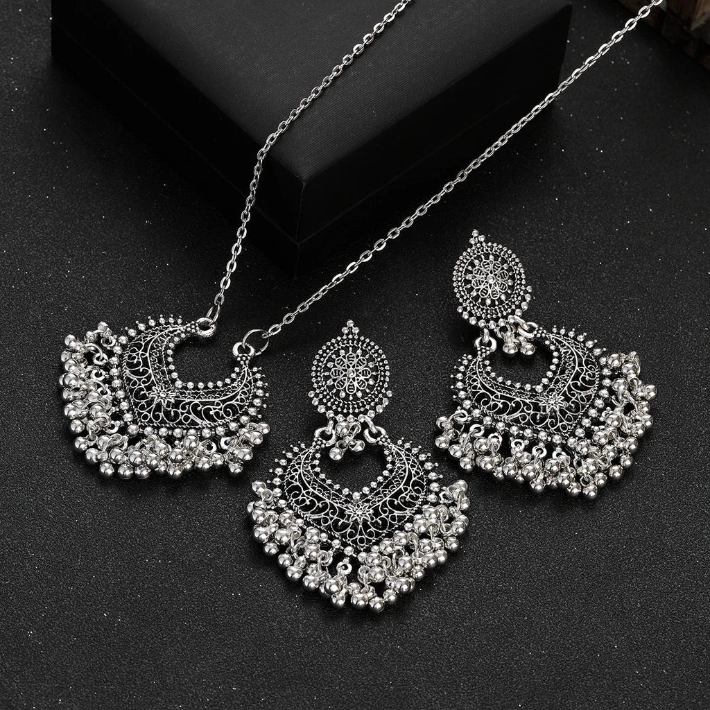 Parure Fleur Dorée — Collier & Boucles Délicates - FoytiShop