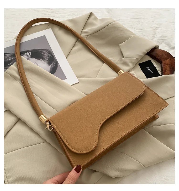 Petit Sac Carré Rétro Styliste - Sac Sous Les Bras Bandoulière Femme - FoytiShop
