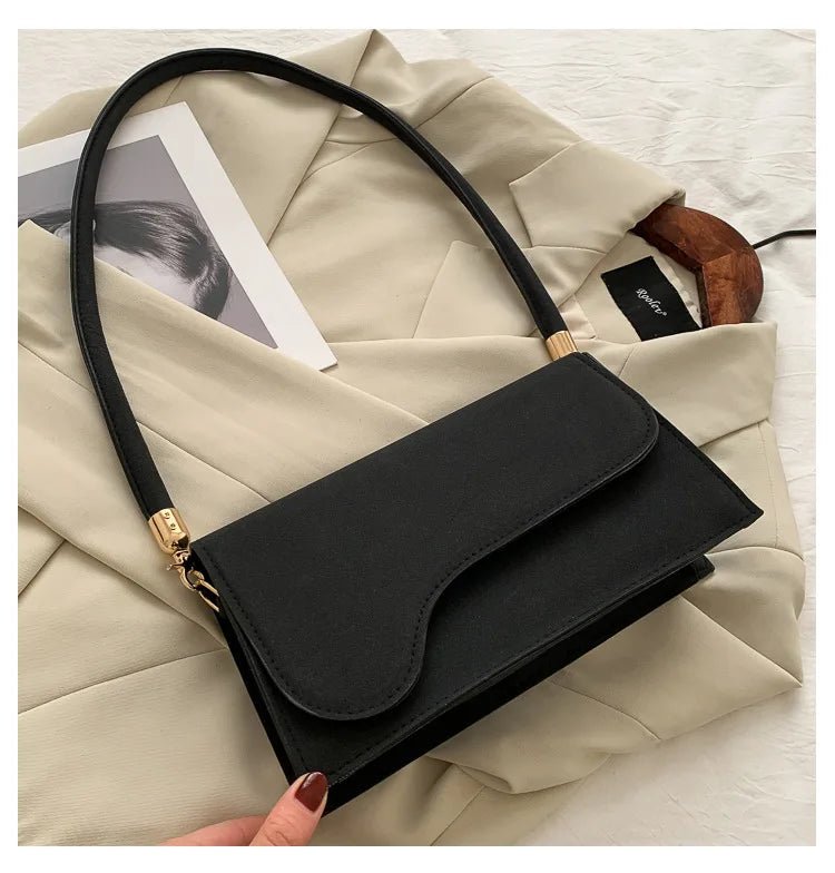 Petit Sac Carré Rétro Styliste - Sac Sous Les Bras Bandoulière Femme - FoytiShop