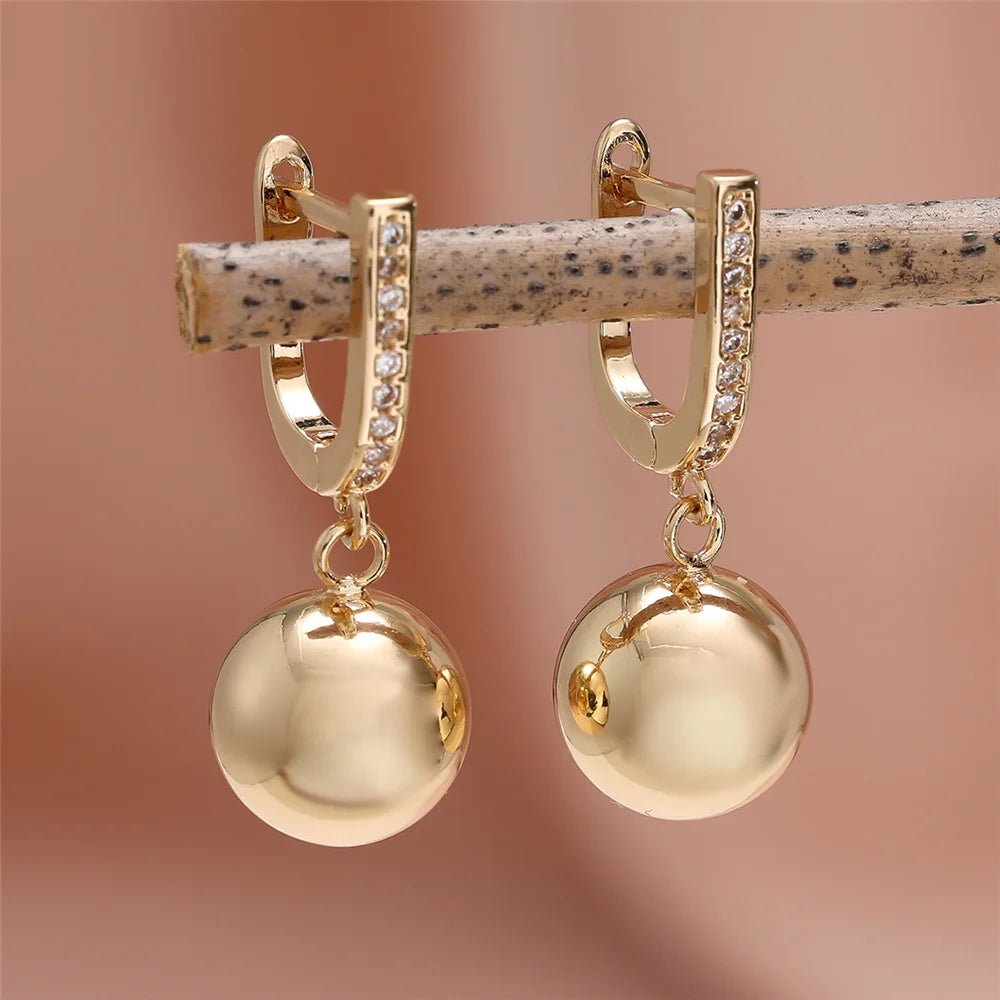 ⚪ Petites Boucles d'Oreilles Rondes Métal Femme - Minimaliste Chic - FoytiShop