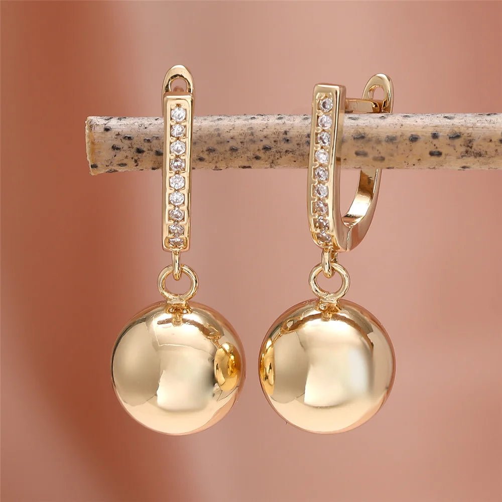 ⚪ Petites Boucles d'Oreilles Rondes Métal Femme - Minimaliste Chic - FoytiShop