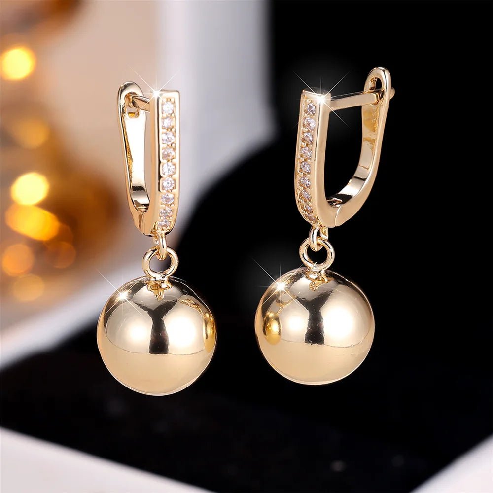 ⚪ Petites Boucles d'Oreilles Rondes Métal Femme - Minimaliste Chic - FoytiShop
