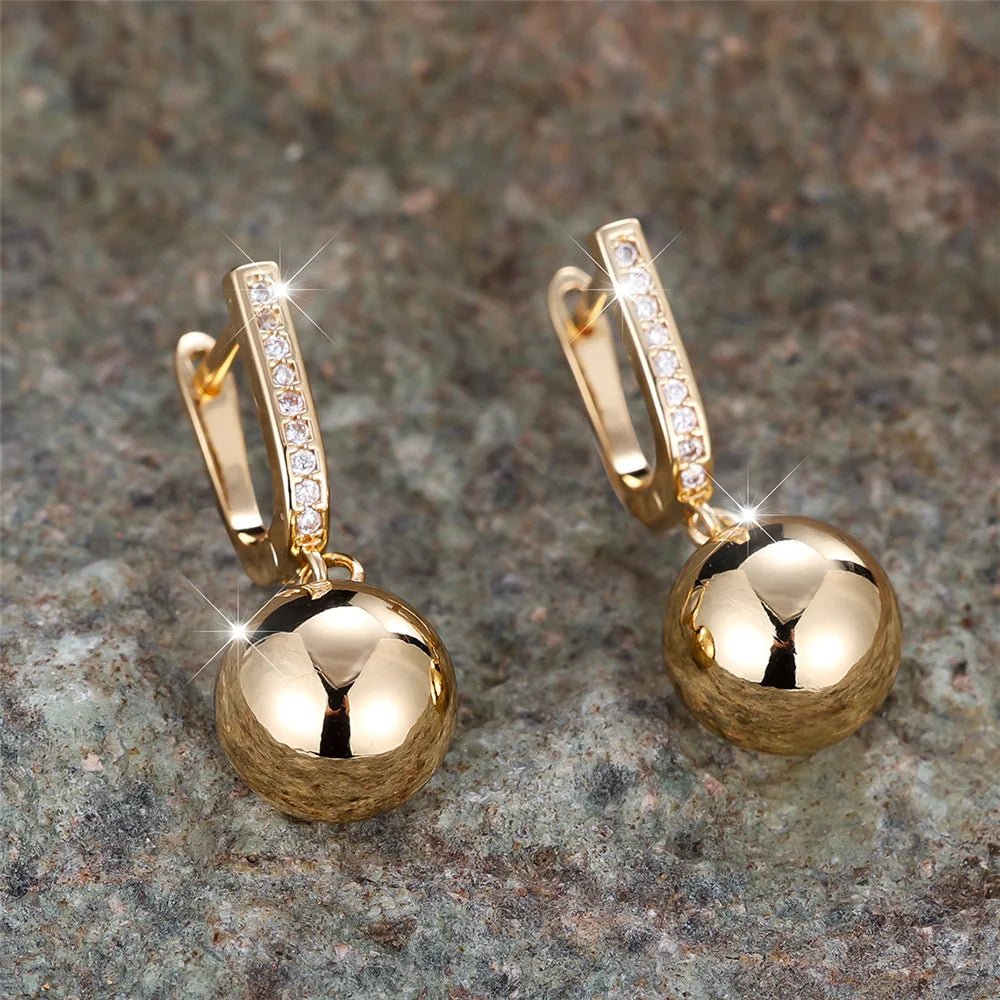 ⚪ Petites Boucles d'Oreilles Rondes Métal Femme - Minimaliste Chic - FoytiShop