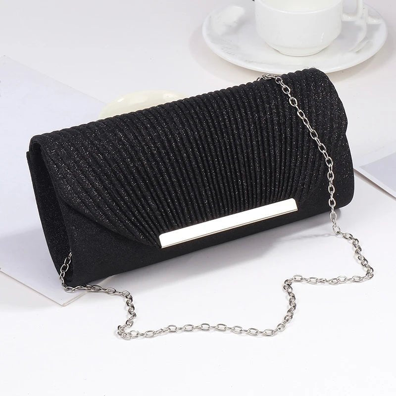 Pochette Élégante À Chaîne - Sac Soirée Dîner Femme - FoytiShop