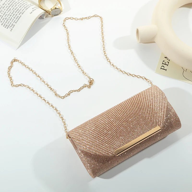 Pochette Élégante À Chaîne - Sac Soirée Dîner Femme - FoytiShop