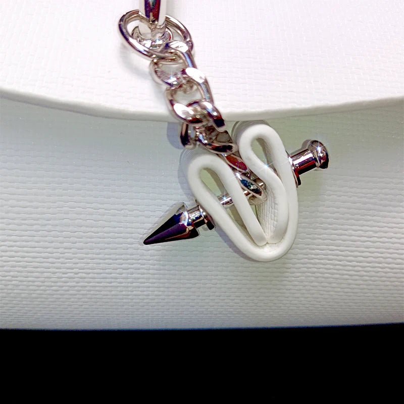 Pochette Luxe Design Strass - Poignée Cuir PU - FoytiShop