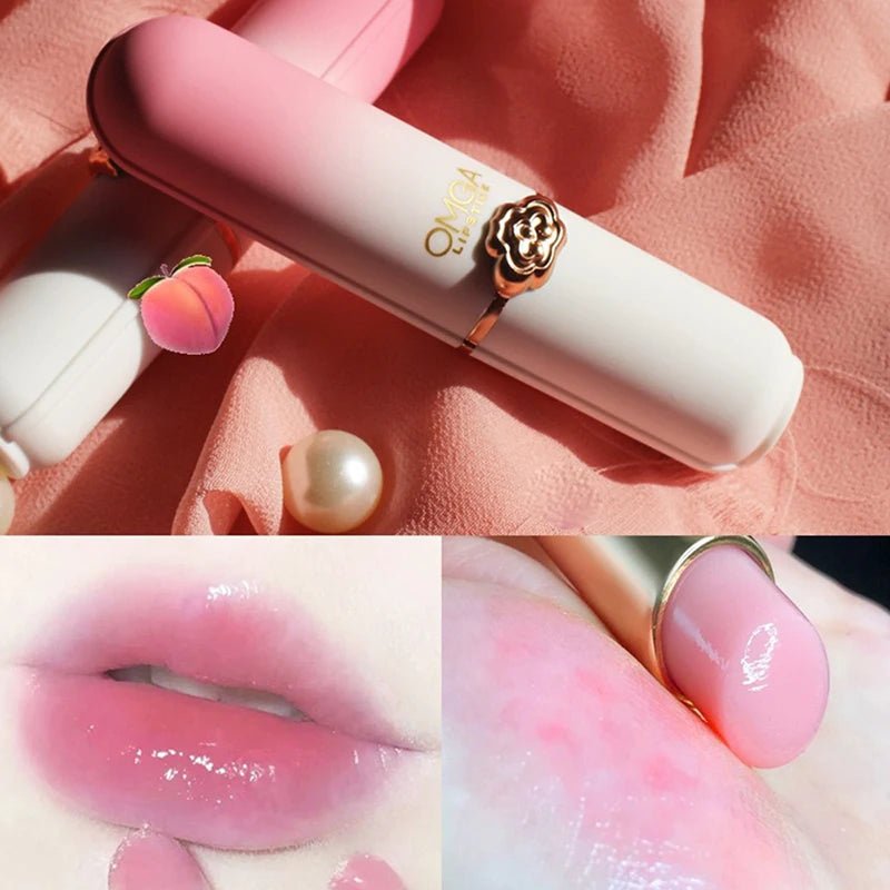 ✨ Rouge à Lèvres Changement de Couleur Pêche - Gelée Hydratante - FoytiShop