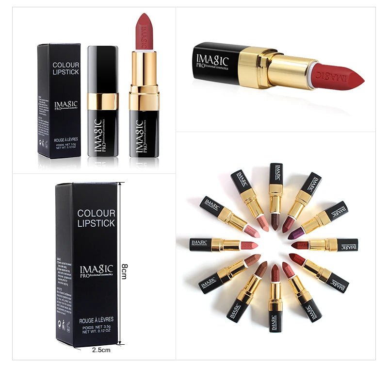 ✨ Rouge à Lèvres Hydratant Longue Durée - 12 Couleurs Charmantes - FoytiShop