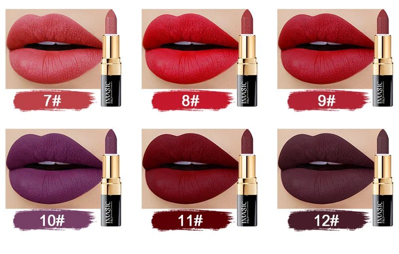 ✨ Rouge à Lèvres Hydratant Longue Durée - 12 Couleurs Charmantes - FoytiShop