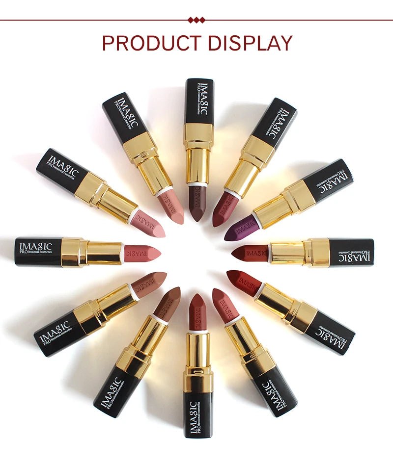 ✨ Rouge à Lèvres Hydratant Longue Durée - 12 Couleurs Charmantes - FoytiShop