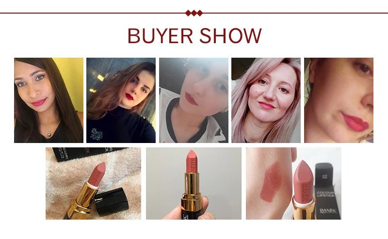 ✨ Rouge à Lèvres Hydratant Longue Durée - 12 Couleurs Charmantes - FoytiShop