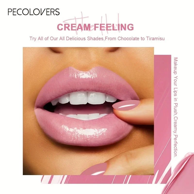 Rouge à lèvres liquide imperméable 21 couleurs – Vitamine E, longue durée - FoytiShop