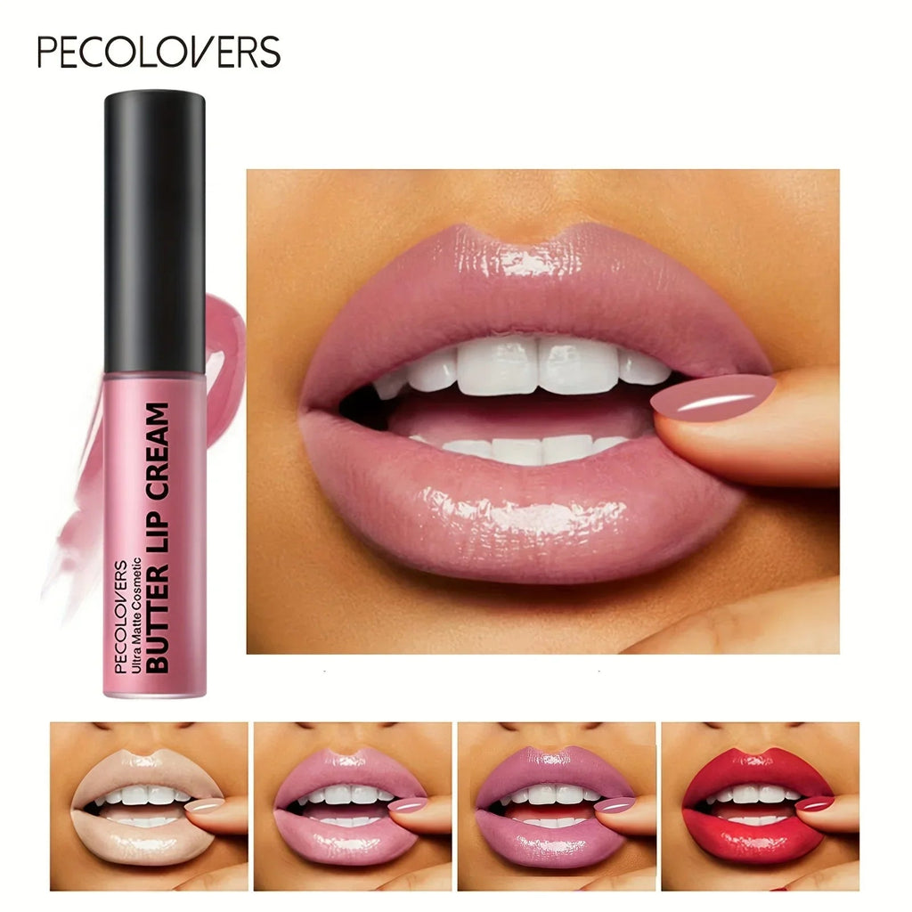 Rouge à lèvres liquide imperméable 21 couleurs – Vitamine E, longue durée - FoytiShop
