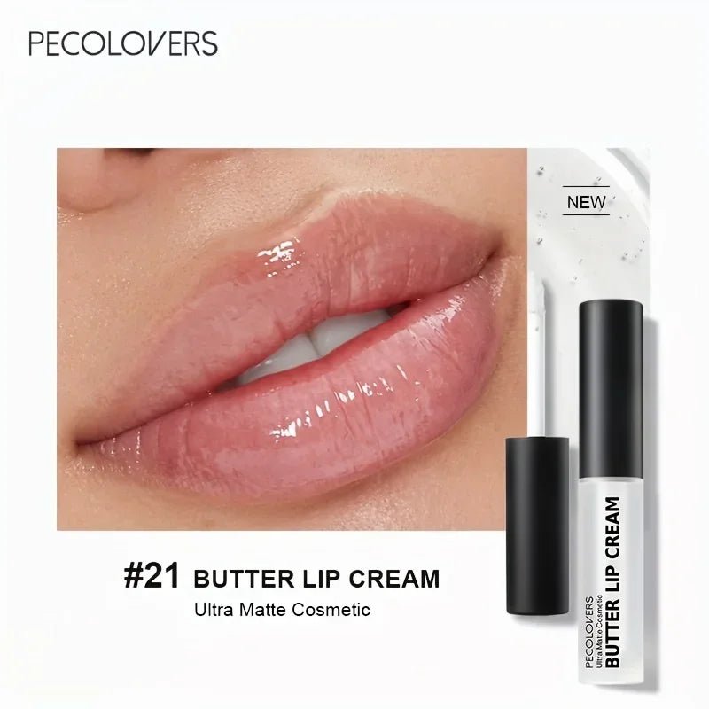 Rouge à lèvres liquide imperméable 21 couleurs – Vitamine E, longue durée - FoytiShop