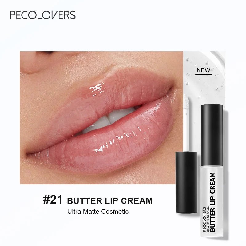 Rouge à lèvres liquide imperméable 21 couleurs – Vitamine E, longue durée - FoytiShop