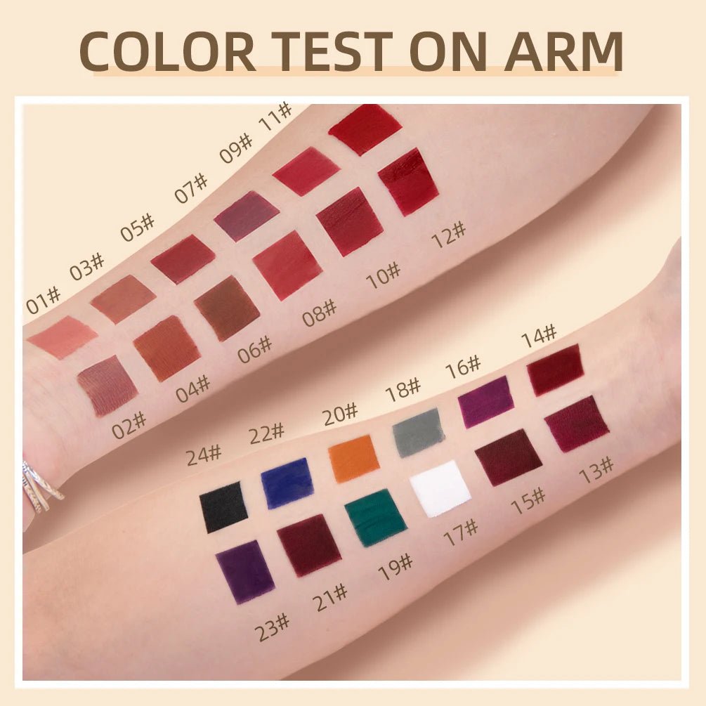 Rouge à lèvres liquide mat velours – Imperméable, longue durée - FoytiShop