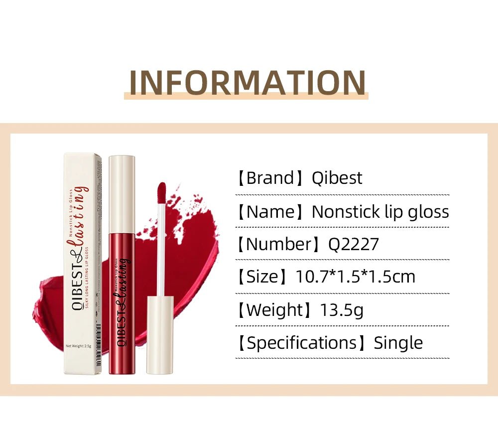 Rouge à lèvres liquide mat velours – Imperméable, longue durée - FoytiShop