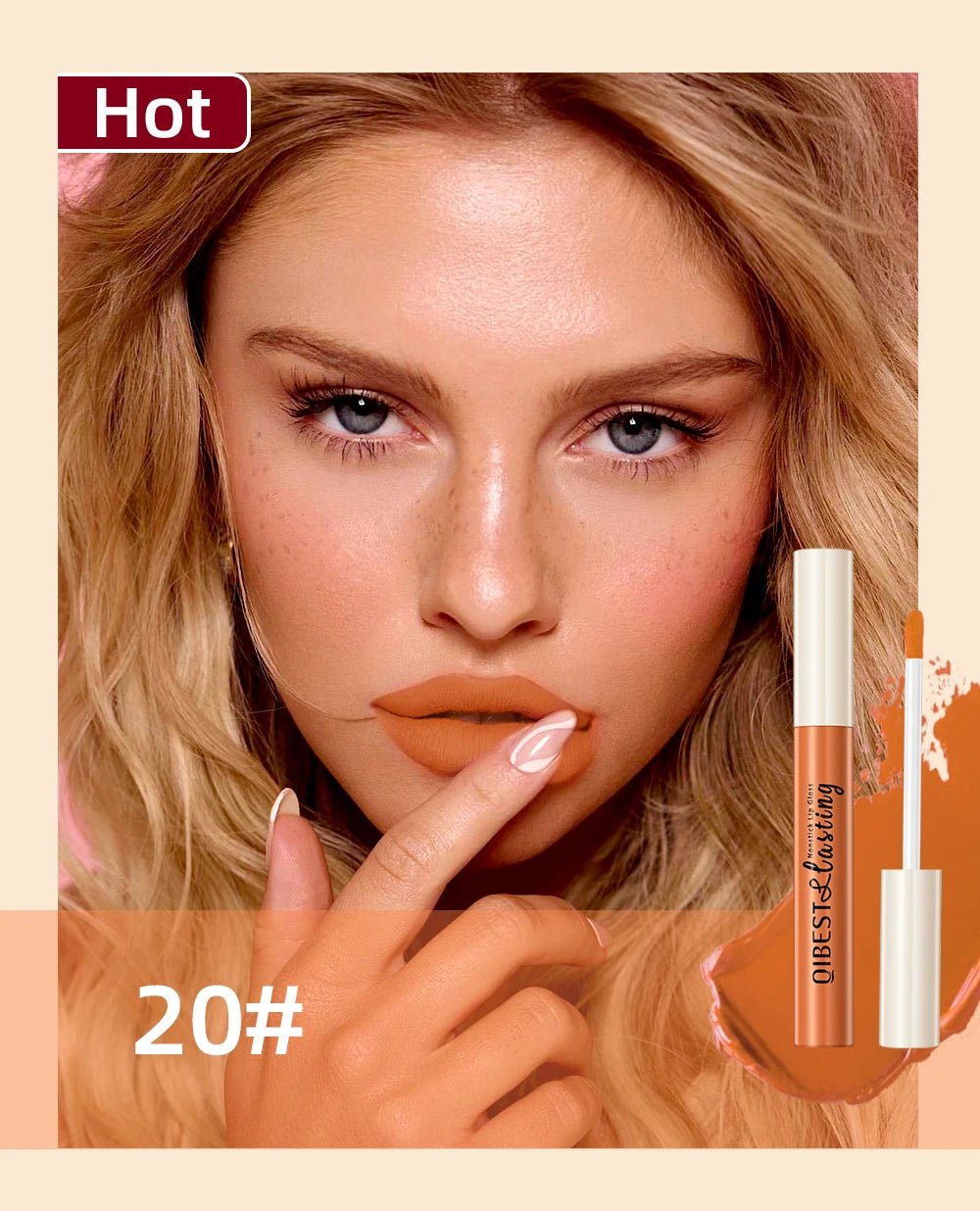 Rouge à lèvres liquide mat velours – Imperméable, longue durée - FoytiShop