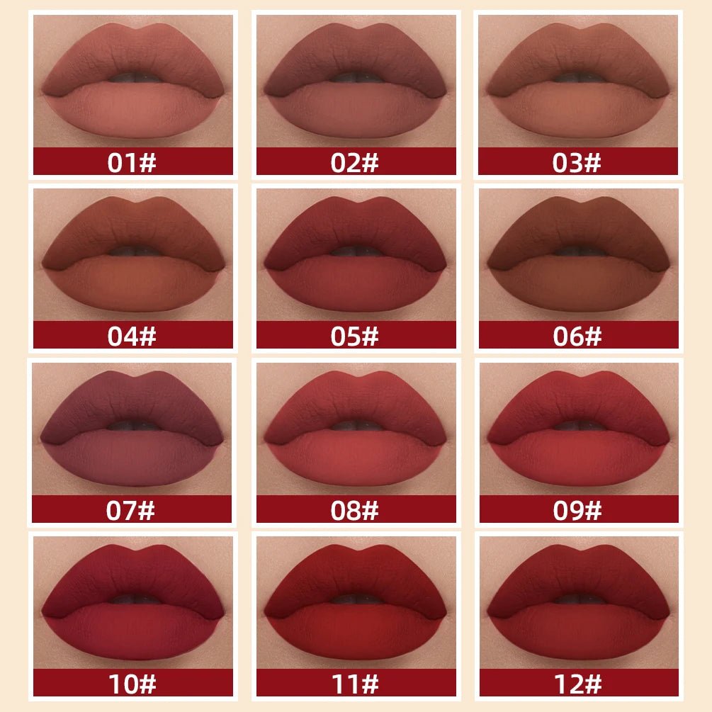 Rouge à lèvres liquide mat velours – Imperméable, longue durée - FoytiShop