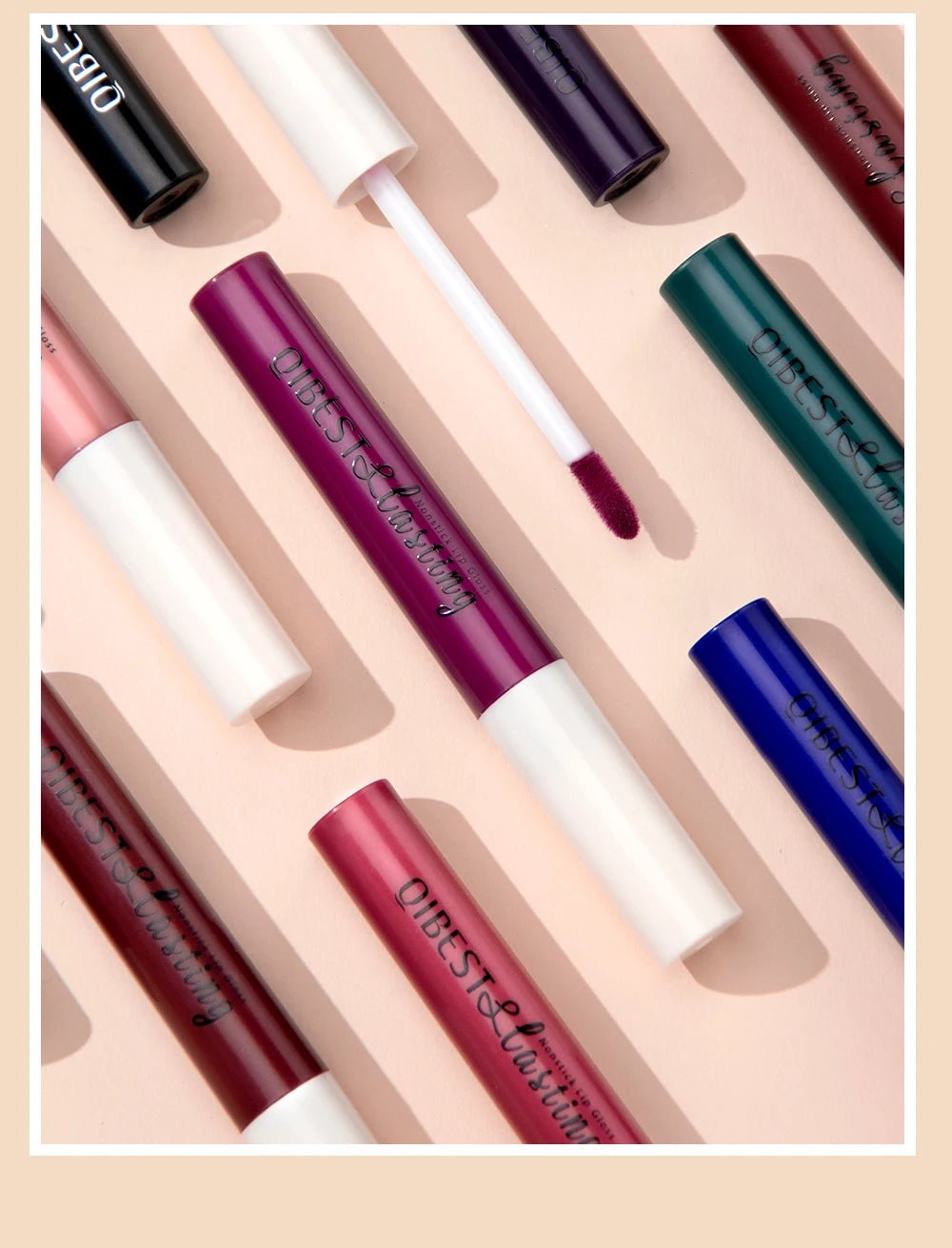 Rouge à lèvres liquide mat velours – Imperméable, longue durée - FoytiShop