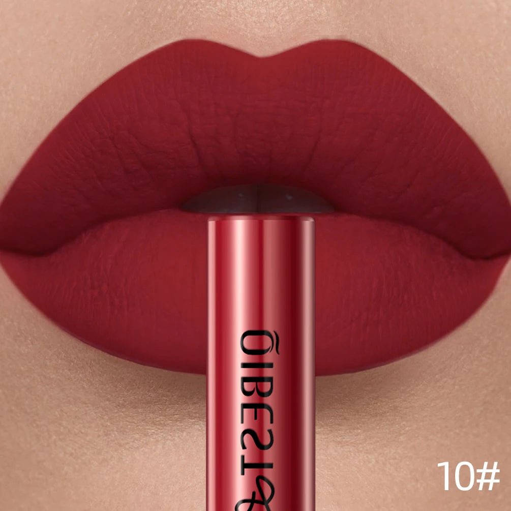 Rouge à lèvres liquide mat velours – Imperméable, longue durée - FoytiShop