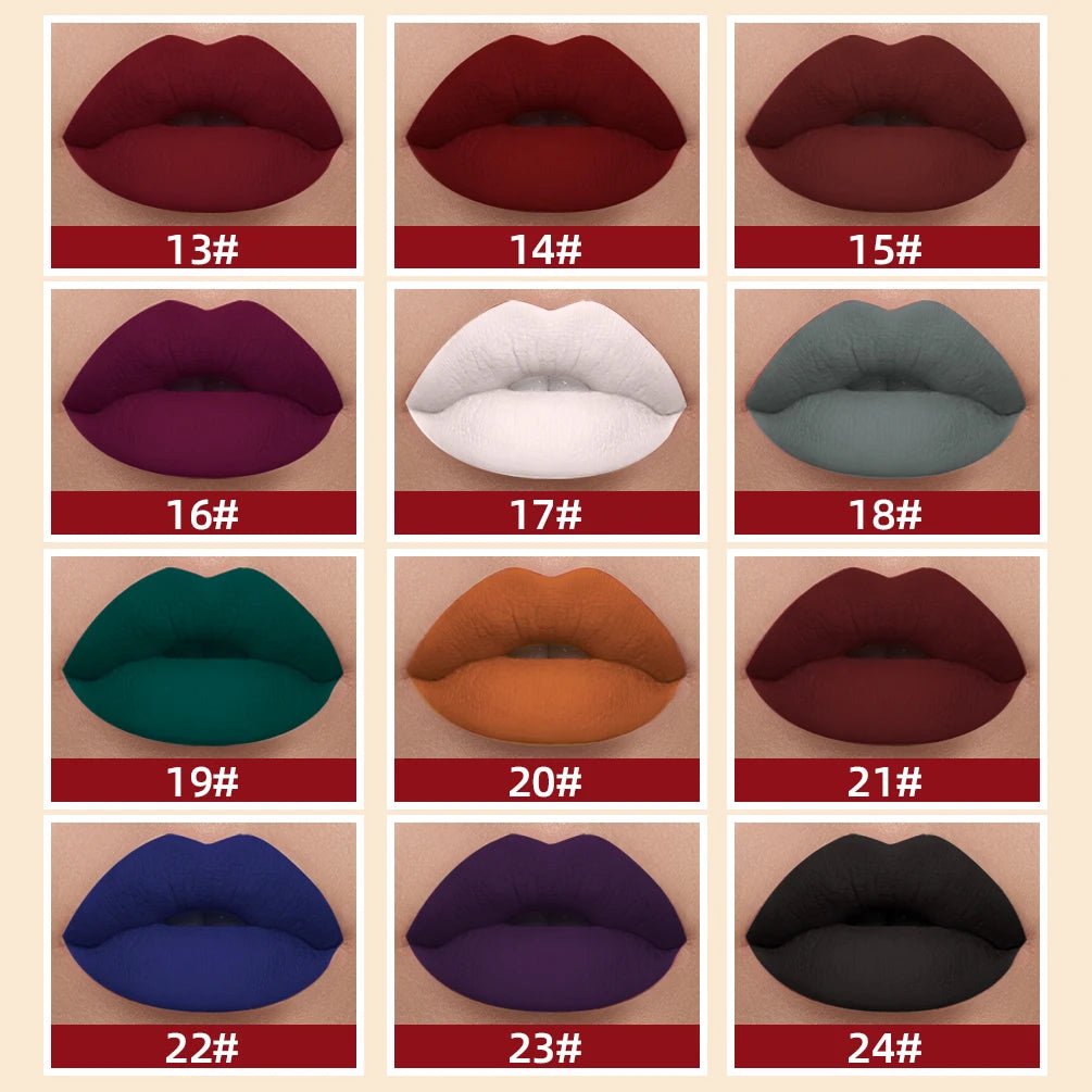 Rouge à lèvres liquide mat velours – Imperméable, longue durée - FoytiShop
