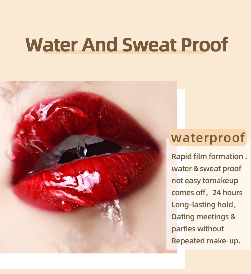 Rouge à lèvres liquide mat velours – Imperméable, longue durée - FoytiShop