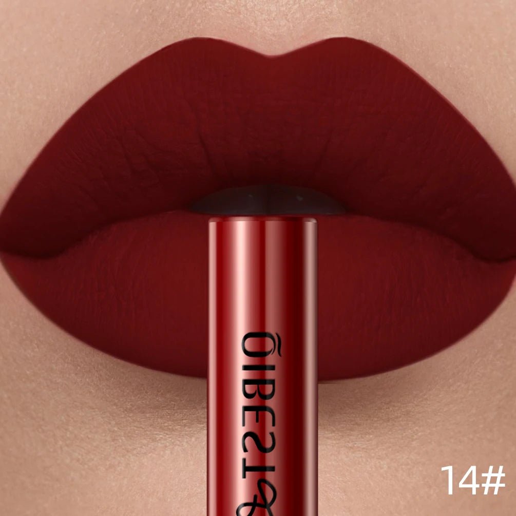 Rouge à lèvres liquide mat velours – Imperméable, longue durée - FoytiShop