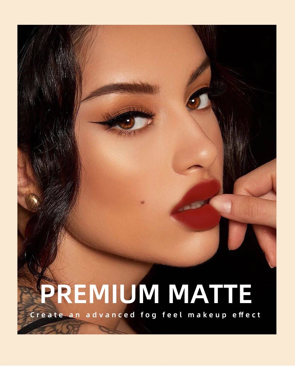 Rouge à lèvres liquide mat velours – Imperméable, longue durée - FoytiShop