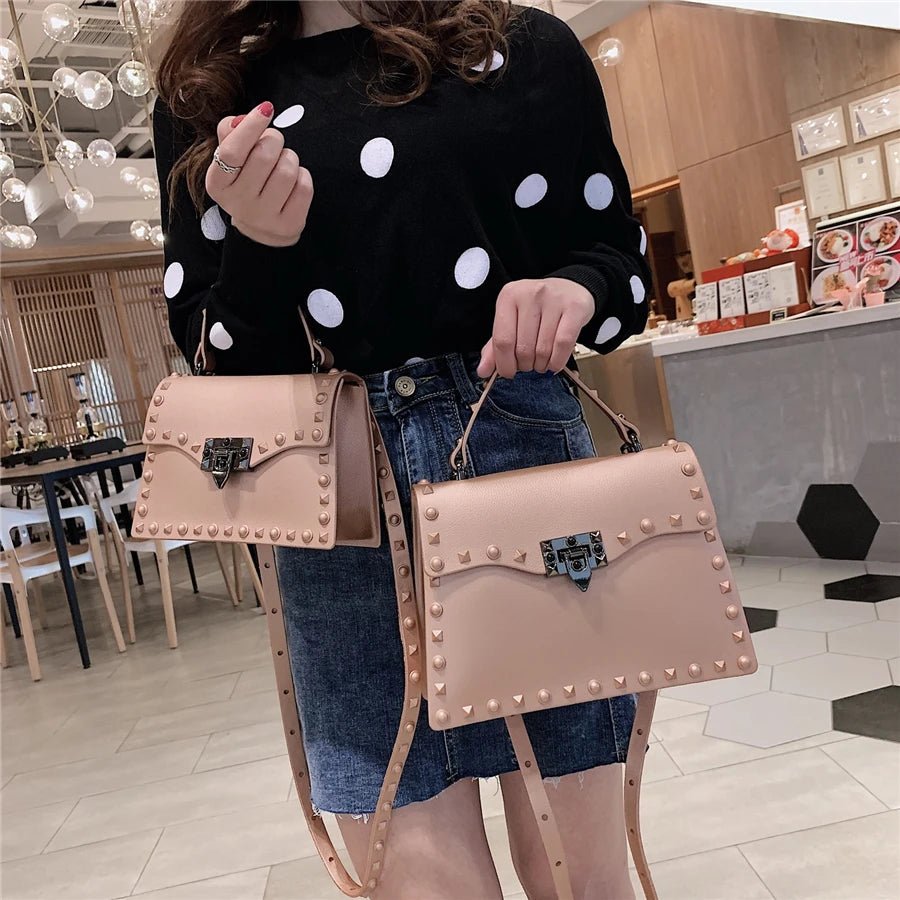 Sac à Bandoulière Luxe Rivet - Design Élégant - FoytiShop