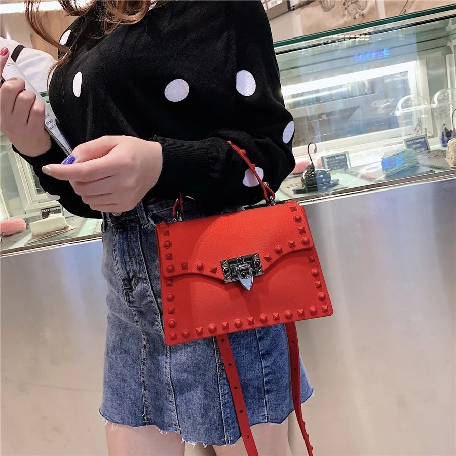 Sac à Bandoulière Luxe Rivet - Design Élégant - FoytiShop